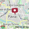 Mappa Università & Strada Nuova - Lovely Suite Scaldasole