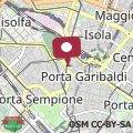 Mapa Urban Oasis between Corso Como and Brera