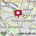 Mapa Urban view Flat - Zona Sarpi