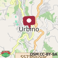 Map Urbino Apartments - Palazzo Paltroni Suite