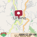 Map Urbino Historical Central Studio!