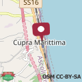 Mapa Vacanze a Cupra Marittima