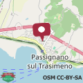 Mappa Vacanze da Susy sul lago Trasimeno