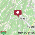 Karte Vacation apartment for five in the hills of Abruzzo