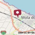 Mappa Vacation House a Mola di Bari