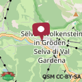 Mappa Val Gardena