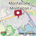 Map Valentin Monfalcone Apartment near Fincantieri and Marina Julia