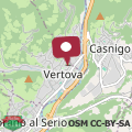 Map ValSeriana Skyline Panoramic View BG Mountain