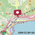 Map ValTeiro Bay the heart of Varazze just a short walk from the sea