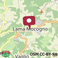 Map Vandelli B&B - Semplice Ospitalità per i viandanti a Lama Mocogno