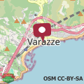 Mapa VARAZZE SUITE IDROMASSAGGIO E SAUNA