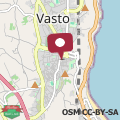 Map Vasto in centro