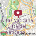 Mapa Vatica B&B Roma