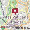 Mapa Vatican Roma Caput Mundi