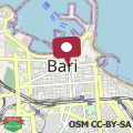 Map Vaulted Rooms in the heart of Bari