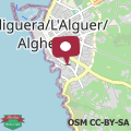 Map Vento de l'Alguer