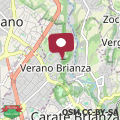 Karte Verano Brianza Guesthouse