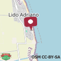 Mappa Verde lido adriano vista mare