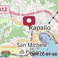 Mappa Verdemare al centro di Rapallo by Wonderful Italy