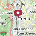 Mappa Verdisuite - Trento centro - Parcheggio privato gratuito