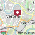 Mapa Verona's Central Apartment behind the Arena