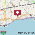 Map Very close to the beach Terrace with a sea view