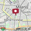 Map Historic City Center flat- Duomo 10m-M4 Vetra