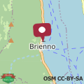 Map Via Castello, Lake Como, Brienno