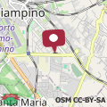 Mapa Via Firenze Apartments - Aeroporto Ciampino