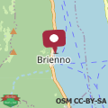 Map Via Scale Apartments, Lake Como, Brienno