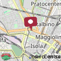 Map Viale Marche apartment - near Maciachini M3