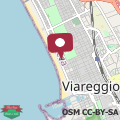 Map Viareggio - Fronte spiaggia