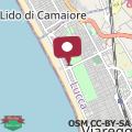 Map Viareggio Old Style Sea View