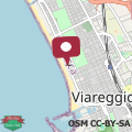 Karte Viareggio sul Mare