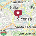 Map Vicenza Centro Apt Nobile - 2 minuti dal centro