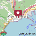 Map Vietri In Centro - Costa D'Amalfi