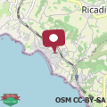 Map Villa Acquamarina with pool and sea view - 300 meters from the beach