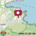 Mappa Villa ai Pini a Punta Perla - Goelba