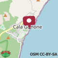 Map Villa al Mare - Cala Gonone