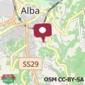 Map "Villa Alba" authentic hospitality and sustainability in the heart on Langhe