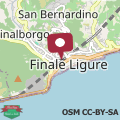 Mapa Villa Amalia Finale Ligure