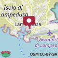 Map Villa Anastasia-Lampedusa