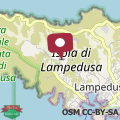 Map Villa Angel Lampedusa