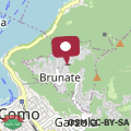 Map Villa Angelina - Downtown Brunate