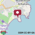 Mappa Villa Arbatax 200m from the Sea with Parking