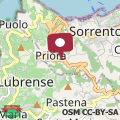 Map Villa Bianca Sorrento