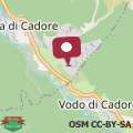 Map Villa Borca di Cadore