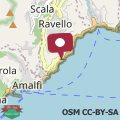 Mapa Villa Bossa Amalfi