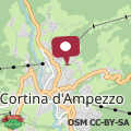 Map Villa Ca Perosego - Stayincortina