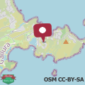 Map Villa Capo Coda Cavallo con Piscina